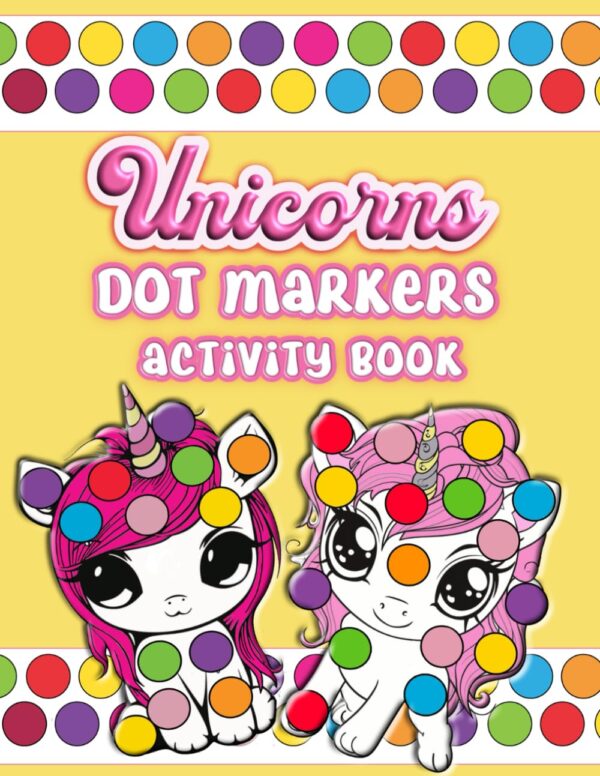 dot maker activity book princesses and unicorns