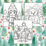 christmas dot markers worksheets pdf